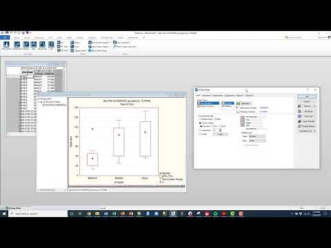 S101 – Statistica Workbench - How to change the group order in boxplot