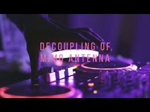 Decoupling Techniques for MIMO Antenna