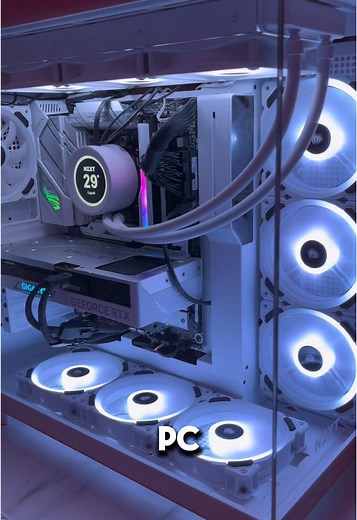 Building a Stunning White Gaming PC Setup