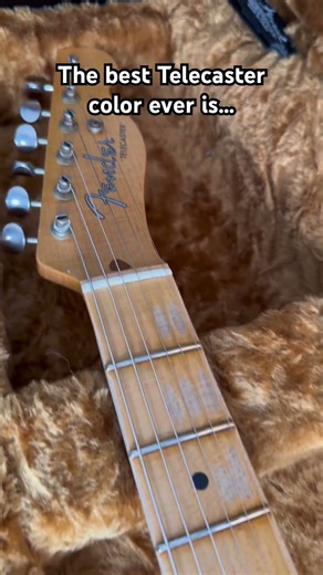 The best Telecaster guitar color