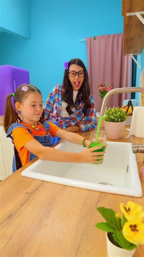 The Magic Sink! ✨🚰 Which Color Would You Drink? #shorts #fun
