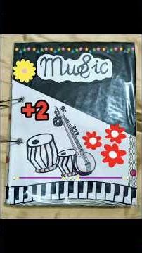 +2 Music Practical file/ Assignment File/ CBSE Music Practical File #craft #art #school