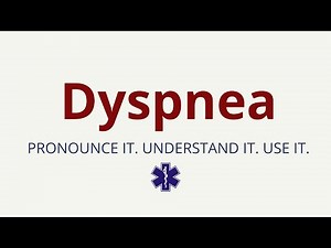 How to Pronounce Dyspnea | Dyspnea Pronunciation | Medical Terms