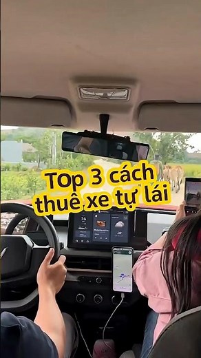 Top 3 cách thuê xe tự lái cho người mới
