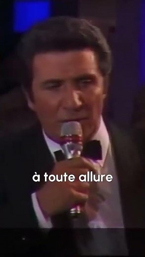 Gilbert Bécaud chante "Encore une fois"