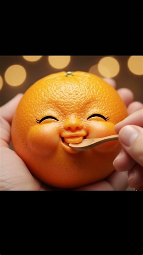 orange satisfying ASMR 🍊 | pure food sounds #trend