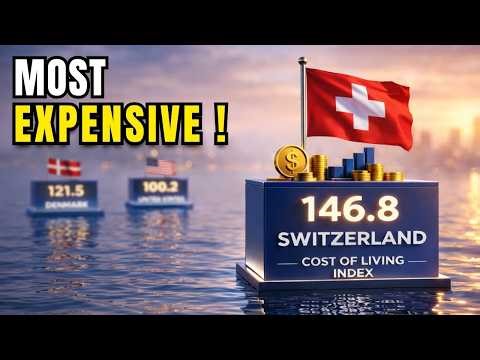 The MOST EXPENSIVE Countries in the World | Cost of Living 2026