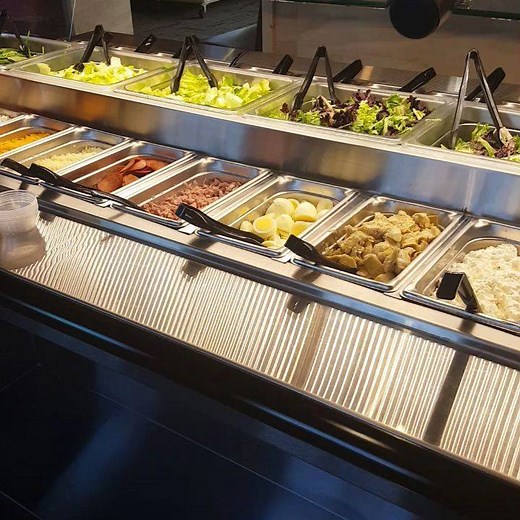 5.7K views · 44 reactions | ALL-YOU-CAN-ENJOY LUNCH BUFFET HAPPENING 11AM-2PM MONDAY-FRIDAY! $8.95 includes pizza, soda, breadsticks, and 30-topping salad bar!! 綾綾 #flyingpiepizzaria #flyingpie #lunchtime #lunchbuffet #allyoucanenjoy #pizza #salad #saladbar #soda #breadsticks #bestsaladbarintown #hellomeridian #hellonampa #helloboise #idahopizza #boise #idaho #lunch | Flying Pie Pizzaria | Facebook