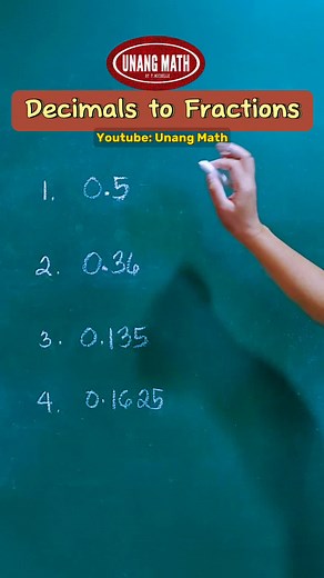 Decimals to Fractions #mathtrick #mathhack #mathreview #math #mathtutorial #csereview #matheducation