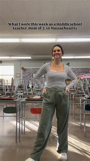 Kristen Gallagher on Instagram: "5 day week? Easy peasy (said no teacher ever)🫠 Anyone else’s week feel like a whole month? And how is it only half way through January?! Enjoy the 3 day weekend friends, we deserve it. ✨ binge my content for Disney tips, info, humor, and fun with a side of teaching and mom life- come join my wonderful world! #teacherootd #teacherstyle #momstyle #whatiwore"