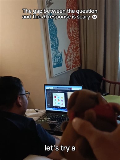 Just let the AI answer every questions 👀 #jobinterview #ai #career #foryou #viral