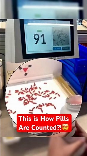 This Machine Counts Pills in Seconds!