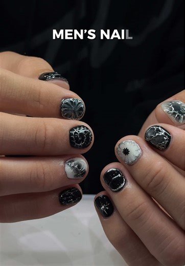 Men's Nail Art Designs for Unique Style