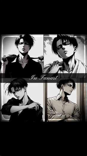 “Levi Ackerman Fanart Hits Different 😮‍🔥” #anime #shorts