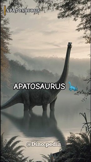 3. Apatosaurus, the long-necked titan that ruled the Jurassic world! 🦖
