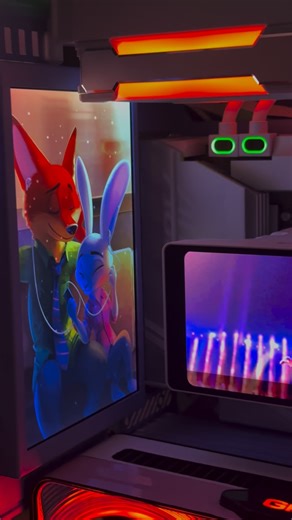 💜Taro🧋タロ on Instagram‎: "@miniso_bh استانست ان طلعت لي الأرنبة جودي🐰🩷بس كان ودي يطلع الثعلب نيك مو الخروف🥲🤣🧡 💙💚 Follow me for more gaming photos & reels! @i_taro01 📸 Please Like & Share ❌Do not share without credit check link 🔗 in my bio DM 📥Or Email📩 for Collab Hashtags : gamers • ps5 • pc • nanoleaf • setup keyboard • gaming • Taro Boba 🧋• Cute • Govee • Coffee • Cozy #miniso #setups #zootopia #desksetup #zootopia2"‎