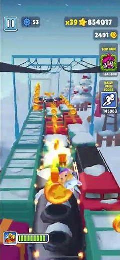 Subway Surfer Best Gameplay Tricks to Get high score #shorts #subwaysurfers