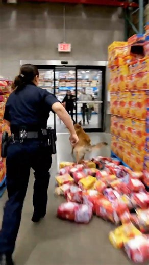 Dog Steals Meat at Costco!