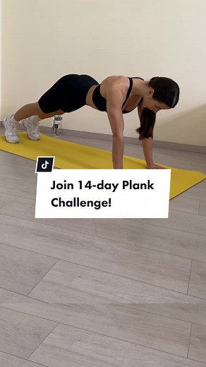 14-Day Knee-to-Elbow Plank Challenge