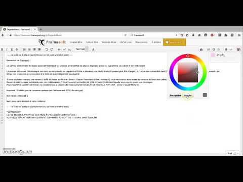 Tutoriel Utilisation Framapad