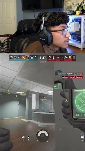 bro hopped on roblox #r6 #ranked #siege