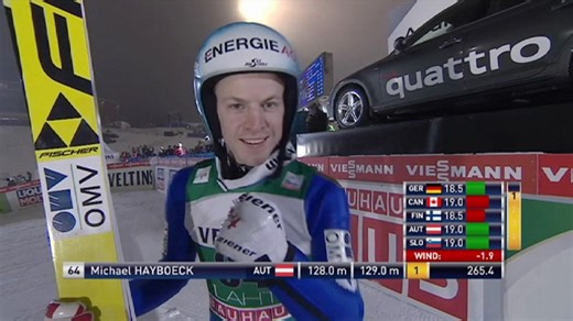 Vídeo. Michael Hayböck vuela en el trampolín de Lahti