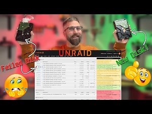 Unraid Server Disk Swap: How to Easily Replace a Failed Drive!
