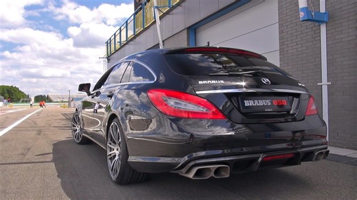 BRABUS 850 CLS Shooting Brake Sounds