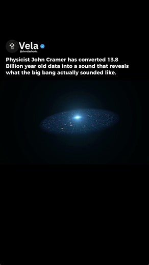 This Is the Sound of the Big Bang