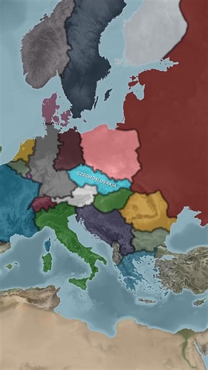 Why did Czechoslovakia Collapse #short #map #historicalmaps | History Now