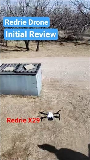 Redrie X29 Drone Quadcopter Test Review