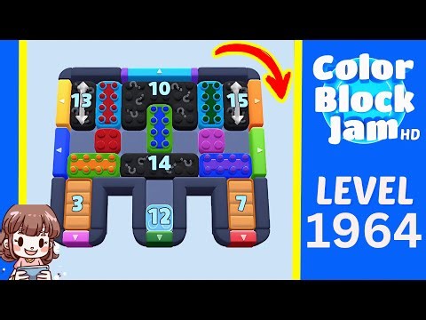 Color Block Jam Level 1059 (1964) Solution Walkthrough