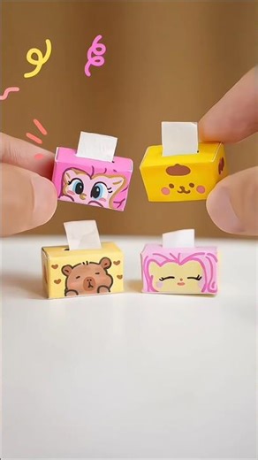 Diy Tissue With Paper Only| viral Paper Craft #craft #papercraft #trending #viral