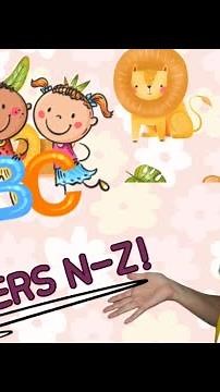 Sign Language ALPHABET LETTERS! Letters: N-Z 🔠🩵