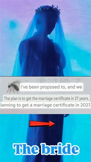🦟I've been proposed to, and we plan to get our marriage certificate in 2027.😱😭⚡️🌙🌽