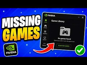 How to Fix NVIDIA App Not Detecting Games (2026 UPDATED)