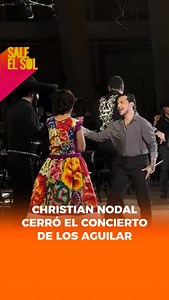 23K views · 10K reactions | ¡#ChristianNodal fue el encargado de cerrar el segundo concierto de #LosAguilar en el #HollywoodBowl! ☀️ #ÁngelaAguilar #PepeAguilar #SaleElSol | Sale el Sol | Facebook