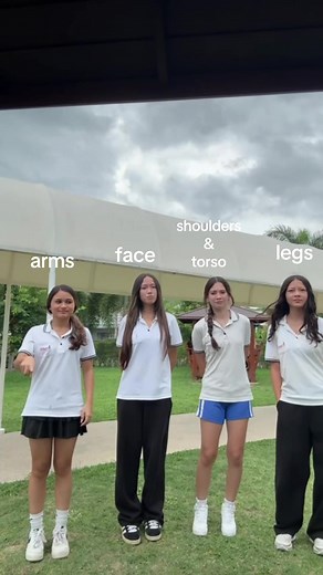 Brazil dance trend arms face shoulders torso legs