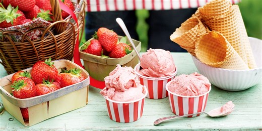 Ice cream in an instant! 3-Ingredient Strawberry Ice Cream recipe ready in just 5 mins