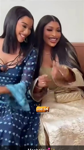 Complicité Venus Ndour et Kiné Ndiaye Rose #livesn #senegal