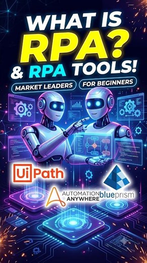 What is RPA and different rpa tools in market