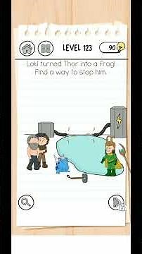 Brain Test 3 Level 123 Walkthrough