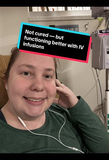 6 weeks in and IV infusions have helped me stabilize enough to function again. Not a cure. Not for everyone. Just my real experience with POTS. #POTS #Dysautonomia #ChronicIllness #IVTherapy #InvisibleIllness