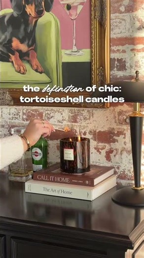 The Definition of Chic: Tortoiseshell Candles from Votivo
