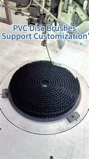 Disc Brushes Tufted: Everything you need to know for round brushes. #industrialbrush #factory