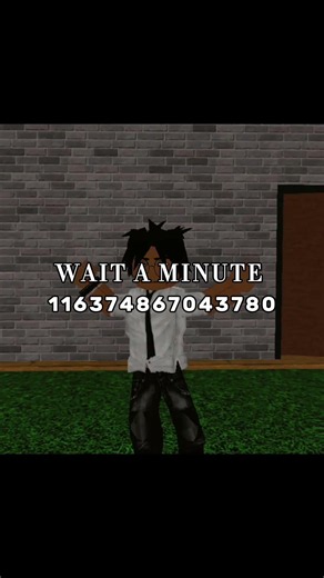 Wait A Minute Roblox Music id Code #shorts #roblox