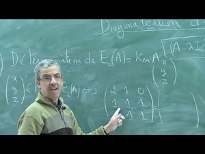 V16 Diagonalisation d'une matrice d'ordre 3 (Dr. HADDI)