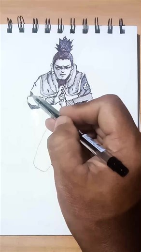 10K views · 262 reactions | Shikamaru Naruto Anime Drawing  #anime #drawing #art #naruto #shikamaru | Art Tzero | Facebook