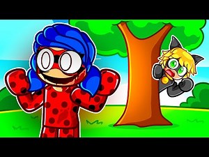 Evil Ladybug Traps Cat Noir in Roblox!