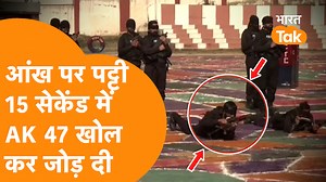 31K views · 600 reactions | Ak 47 को 15 सेकेंड में खोल कर जोड़ दिया, 5 सेकेंड में pistol, Kashmir से आया कमाल Video #india #kashmir #kashmirpolice #ak47 | Bharat Tak | Facebook